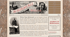 Desktop Screenshot of mcgonagall-online.org.uk